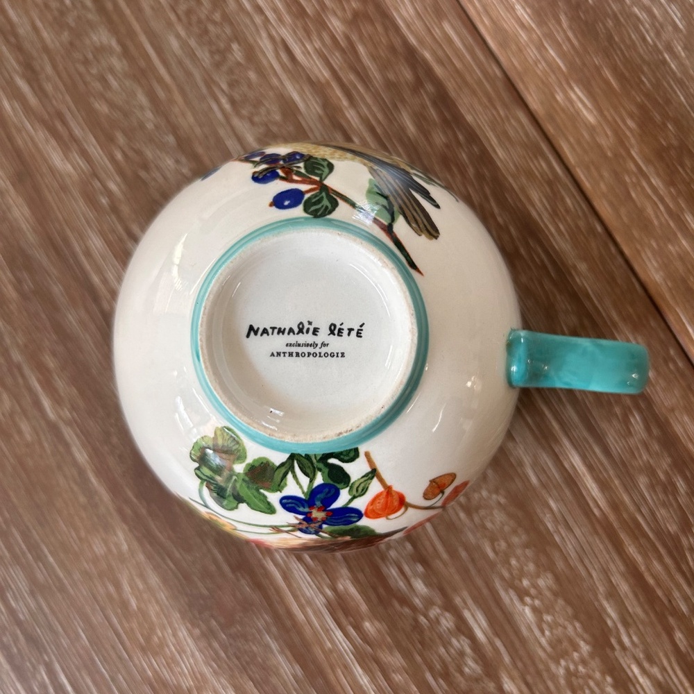 ANTHROPOLOGIE Nathalie Lete Bird Mug - Picture 4 of 5